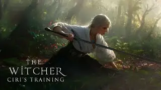 Ciri's Training - The Witcher Fantasy Ambient Music with Haunting Vocals