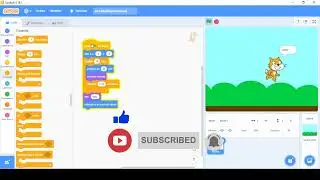 Scratch Programming Language:  ex1 Scratchلغة برمجة سكراتش: التمرين 1_