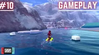 Leveling up my party before going to next GYM!! Water Rotom Bike!!- POKEMON SWORD #10
