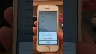 How to remove Calendar account on iOS 10 #shorts