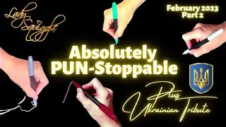 Absolutely PUN-Stoppable - With Ukrainian Tribute 🇺🇦 (Feb 2023 Compilation Part 2) #makeartnotwar
