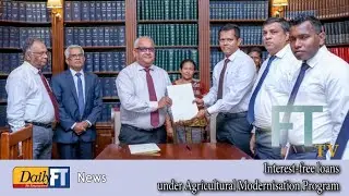 Interest-free loans under Agricultural Modernisation Program