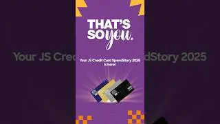 Your JS Credit Card SpendStory 2025 is here!