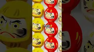 Unlocking Dreams with Daruma Dolls! #ancienthistory #facts #ancient