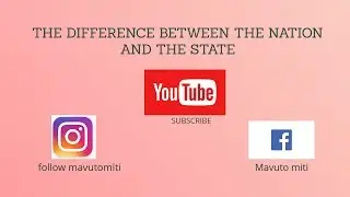THE DIFFERENCES BETWEEN THE STATE AND NATION