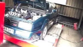 Corrado G60 + 1.8T + 9A ITBs on the dyno