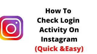 How to check login activity on instagram,instagram login activity history