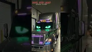 Full Color Flexible LED Screen Devil Eyes Light for Car & Truck