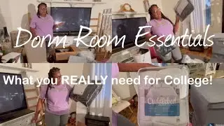 College Dorm Room Essentials 2021/Dorm Room Necessities/What you REALLY need for move in day!