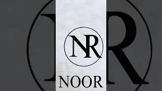 NOOR Name brand logo ll 😱🤑#logo #brand