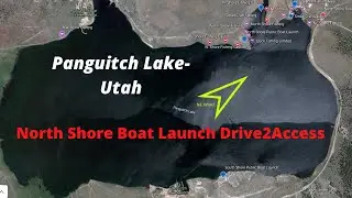 Panguitch Lake, North Shore Boat Launch Drive2Access #utahfishing #troutfishing