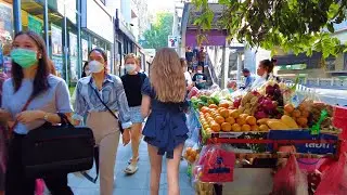 [4K] Walking in Vibrant Downtown Bangkok | Silom (Lalai Sap Market) to Chong Nonsi
