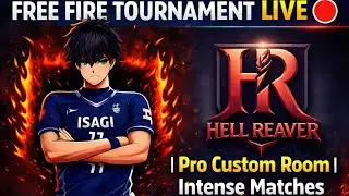 FREE FIRE TOURNAMENT LIVE 🔴 | HLR ESPORTS | Pro Custom Room | Intense Matches