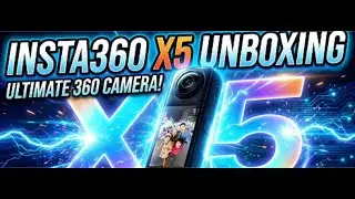 Распаковка Insta360 X5 🔥 Экшн-камера 8K 360&deg; | Комплект первой необходимости