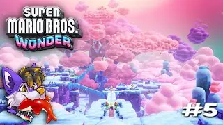 Fluff-Puff Peaks - World 2 - Part 5 | Super Mario Bro's Wonder | [No Commentary]
