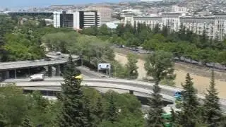 Tbilisi - panorama miasta
