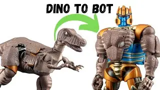 How To Transform Masterpiece Dinobot by Takara Tomy | Step by Step Transformation Guide