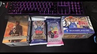 Opening NBA, Disney, and Dune Topps trading cards!!