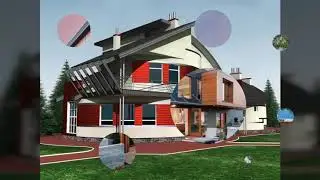 ДОМА В СТИЛЕ ХАЙ-ТЕК / Houses in high-tech style