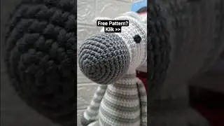 NEW! FREE PATTERN AMIGURUMI ZEBRA FOR BEGINNER! Crochet Zebra tutorial #diy #handmade #amigurumi