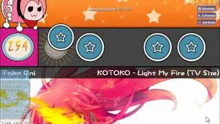 KOTOKO - Light My Fire (TV Size) [Kanpakyin's Taiko Oni]