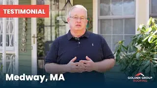 Golden Group Roofing 5 star review in Medway, MA