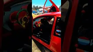KA VRGS 🟥🇺🇸💥 #delvolks #ford #lambodoors #tuning #speed #racing #americano #hatchback #red #racecar