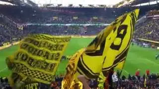 BVB 3:0 S04 - 28.02.2015 - Südtribüne DERBYSIEGER