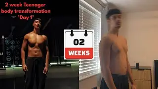 2 Week Teenager Body Transformation | Day 1