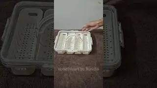 Best Meesho Fridge Organizer Under Budget 😍 #shorts #fridge #meesho #organization #amazon #unboxing