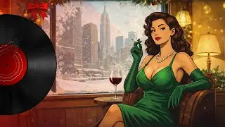 1940’s Winter Jazz Bar ❄️ Warm Winter Retro Mix