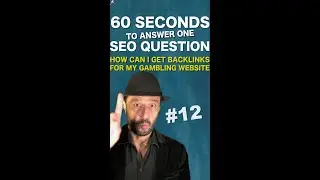 How can I get backlinks for my gambling or &laquo; hard to link &raquo; website? - SEO Conspiracy QA #Shorts
