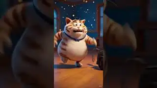 Fat Cat vs. The Demon Vacuum #FatCat #PixarStyle #VacuumFail #FunnyCat #PixarShort #fatcatuniverse