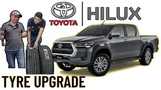 Toyota Hilux Tyre Upgrade  || Not Size Upgrade || Bridgestone AT2  Review || Best Tyre in stock size