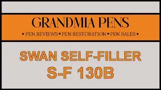 SWAN S-F 130B SELF-FILLER FOUNTAIN PEN