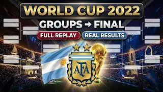 FIFA World Cup 2022 Replayed (Real Results) &mdash; Back to Qatar | Watch It Unfold: Groups to Final