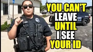 Police Demand ID, Auditor Calmly Refuses and Explains the Law | First Amendment Audit