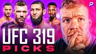 WHO WINS DU PLESSIS VS CHIMAEV?! UFC 319 Final Predictions!