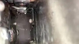 Evolve Custom Automotive Restoration applying cavity wax to prevent rust