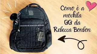 COMO É A MOCHILA GG DA REBECCA BONBON- Fran Moreli