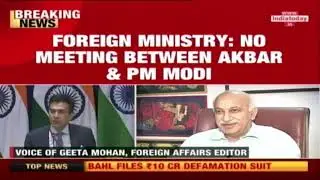 Foreign Ministry's First Reaction To MJ Akbar's Resignation