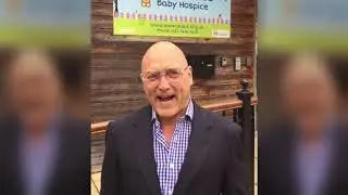 Gregg Wallace visit to Zoë's Place