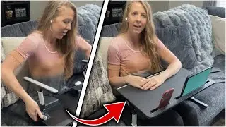 Adjustable Laptop Desk for Couch/Bed Review