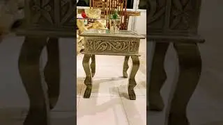 Brass Plated Tea Table