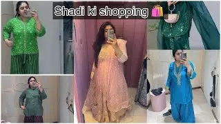 SHADI KI SHOPPING + BBQ NIGHT - SHADI KEH KAPRE KAHA SE MILEGE BHAI…. 🤷🏻‍♀️