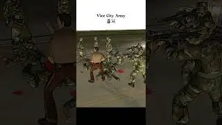 Army Rocked 😂✌️ Tommy Vercetti Shocked 🤯  #gtashort #gta6 #shorts