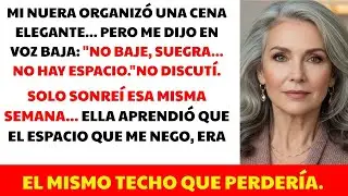 Mi nuera me prohibió cenar con ellos... y terminó sin casa.