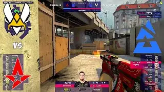 ASTRALIS vs VITALITY. ГРУППА А. ЛУЧШИЕ МОМЕНТЫ CSGO. BLAST Premier: Fall Groups 2021