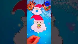 Santa Claus Sticker Toy | #shorts #shortvideo