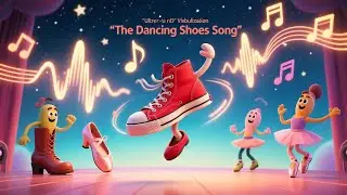 👟✨ &ldquo;The Dancing Shoes Song | Fun Kids Poem & Animated Rhyme&rdquo; 🎶